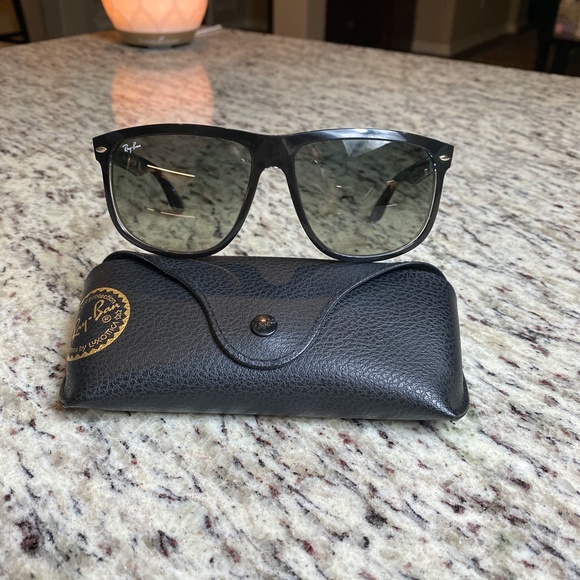Ray Ban Black Frame Grey Gradient Lenses main image 7